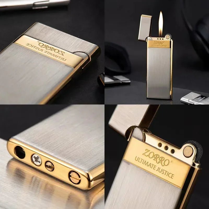 Zorro Ultra Thin Butane Gas Lighter - Gift Ready - InspiredGrabs.com