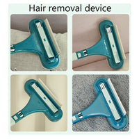 Thumbnail for 2-In-1 Glass Cleaning Brush Car Windshield Home Window Glass Universal Detachable Squeegee Wiper Portable Cleaner Brushes - InspiredGrabs.com