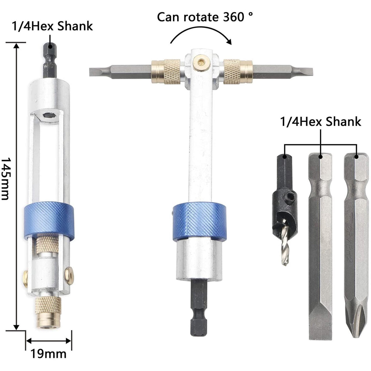 20pcs High Speed Steel Screwdriver Bit - InspiredGrabs.com