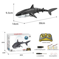 Thumbnail for 2.4G Remote Control Water Jet Shark Funny Water Spray Simulation Whale Animals Submarine Remote Control Fish - InspiredGrabs.com