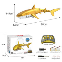 Thumbnail for 2.4G Remote Control Water Jet Shark Funny Water Spray Simulation Whale Animals Submarine Remote Control Fish - InspiredGrabs.com