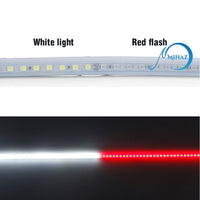 Thumbnail for 2Pcs Car Door Opening Warning LED Strip Light Flashing Anti-collision Universal - InspiredGrabs.com