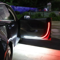 Thumbnail for 2Pcs Car Door Opening Warning LED Strip Light Flashing Anti-collision Universal - InspiredGrabs.com