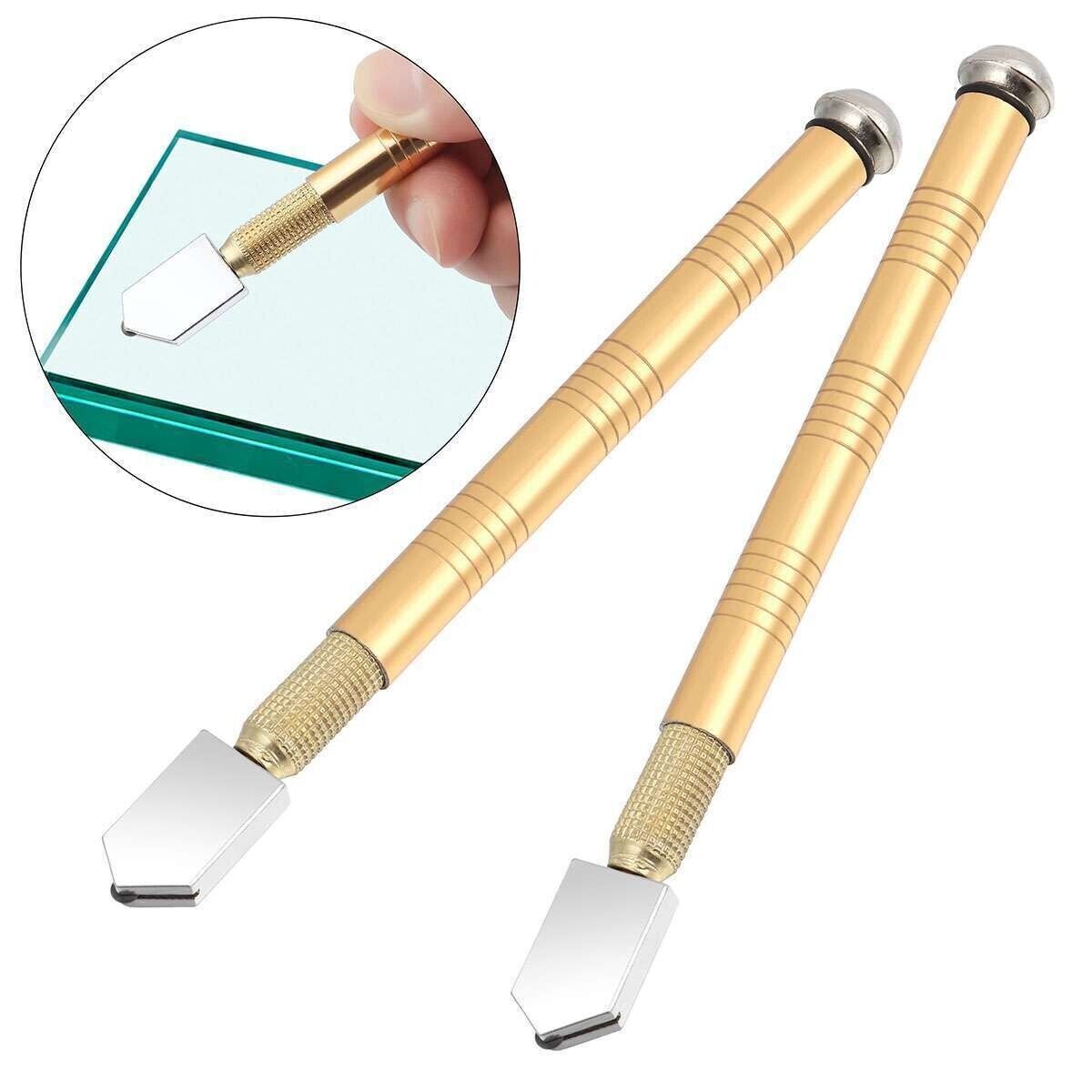 2Pcs Professional Glass Cutter Metal Carbide Precision Anti-skid Cutting Tools - InspiredGrabs.com