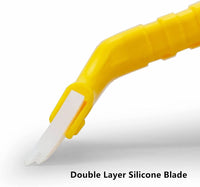 Thumbnail for 2X Window Squeegee Shower Cleaner Car Home Glass Wash Water Wiper Silicone Blade - InspiredGrabs.com