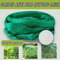 Thumbnail for 33-FT Anti-bird Netting Pond Net Protection Tree Crops Plants Fruits Garden Mesh - InspiredGrabs.com