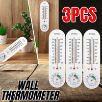 Thumbnail for 3PCS Wall Mount Thermometer Indoor Outdoor Garden Greenhouse Home Humidity Meter - InspiredGrabs.com