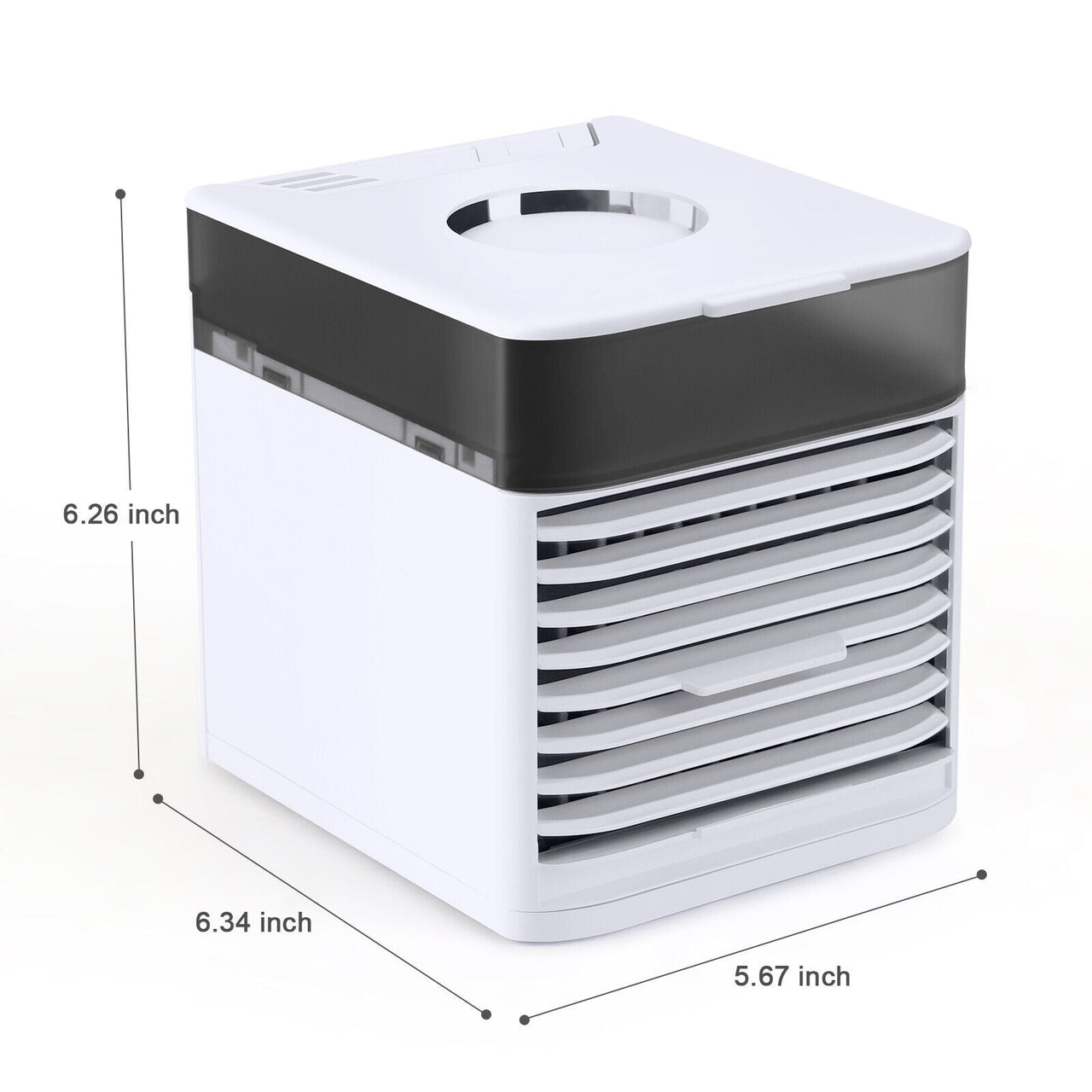 4-In-1 Personal Portable Cooler AC Air Conditioner Unit Air Fan Humidifier 4-In-1 Upgraded Portable Air Conditioner Cooling Fan 3-Speed Home Office Tent - InspiredGrabs.com