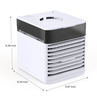 Thumbnail for 4-In-1 Personal Portable Cooler AC Air Conditioner Unit Air Fan Humidifier 4-In-1 Upgraded Portable Air Conditioner Cooling Fan 3-Speed Home Office Tent - InspiredGrabs.com