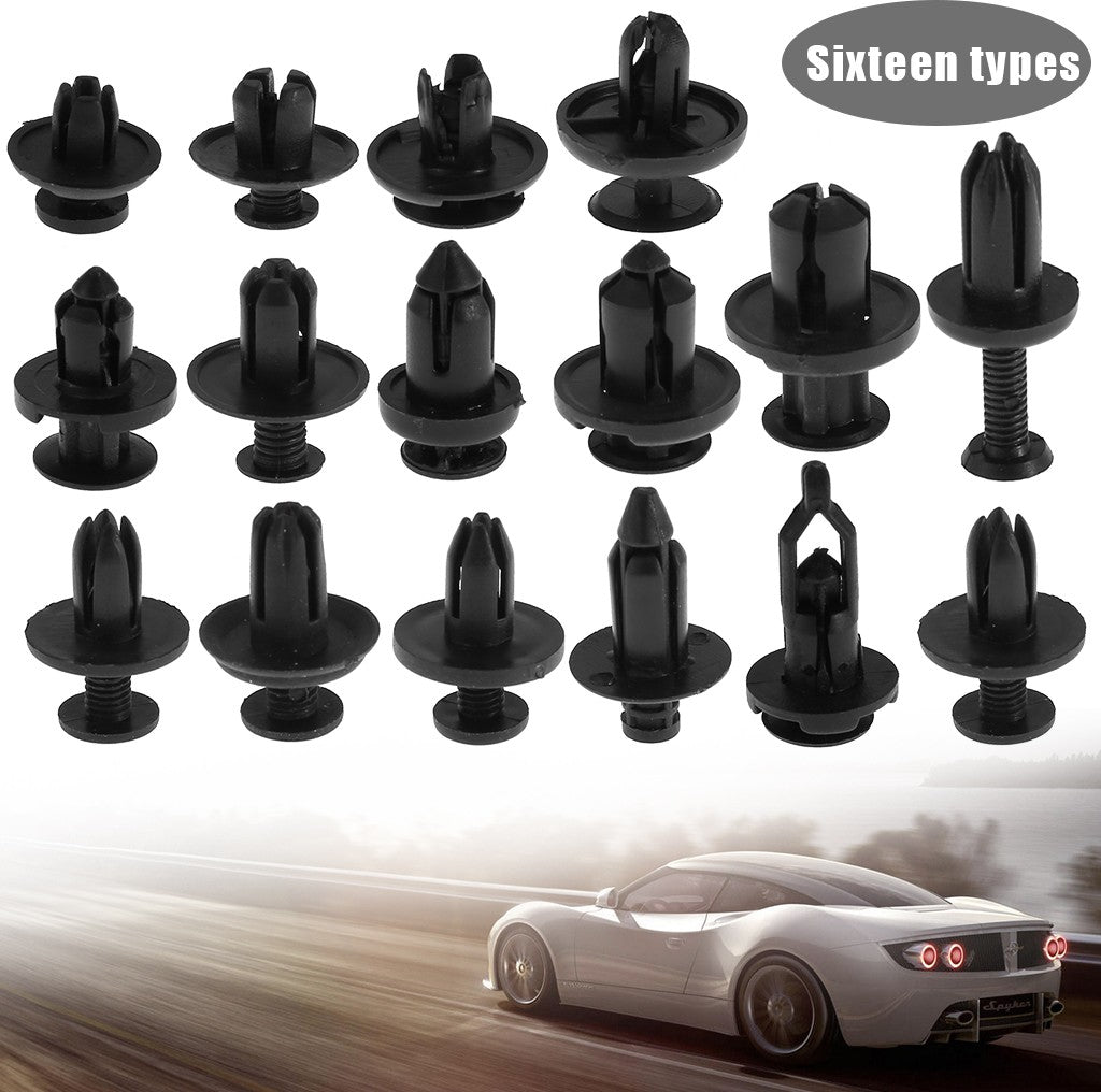 620Pcs Car Body Plastic Push Pin -Rivet Fasteners Trim Panel Moulding Auto Clips - InspiredGrabs.com