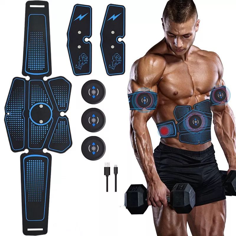 Abdominal Muscle Training with EMS Fitness Equipment - InspiredGrabs.com