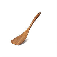 Thumbnail for Acacia Wooden Utensil Set: Long-Handled Spatula, Spoon, and Soup Spoon for Non-Stick Cookware - InspiredGrabs.com