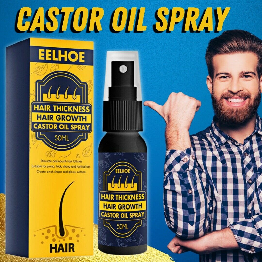 Beard Growth Oil Serum Fast Growing Beard Mustache Facial Hair Grooming for Men - InspiredGrabs.com