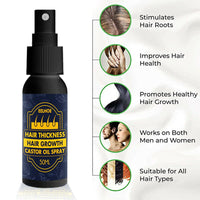 Thumbnail for Beard Growth Oil Serum Fast Growing Beard Mustache Facial Hair Grooming for Men - InspiredGrabs.com