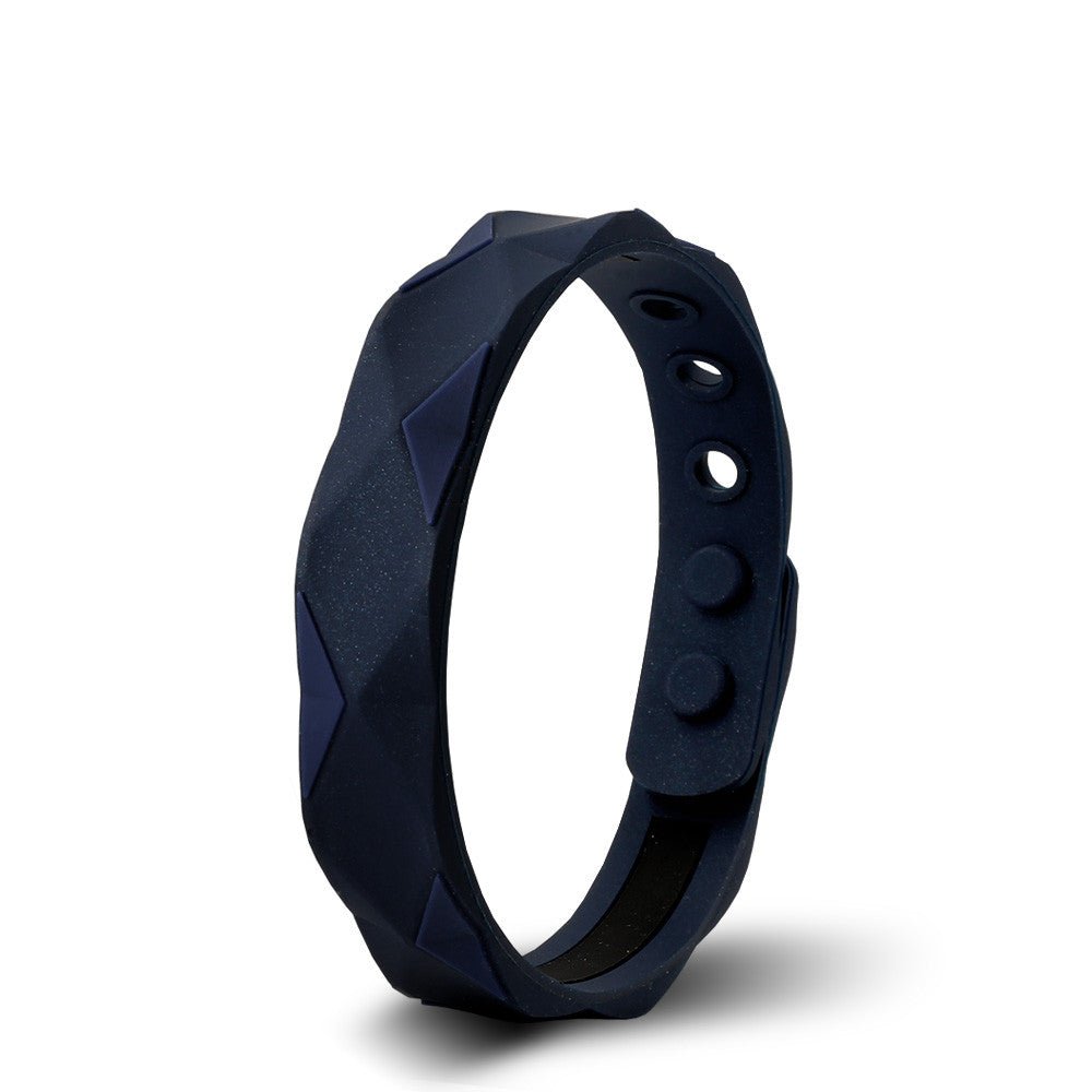 Achieve balance and stay stylish with our waterproof silicone bracelet for energy. - InspiredGrabs.com