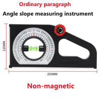 Thumbnail for Achieve precise measurements with the high-precision, multi-function Slope Ruler Magnetic Level Measuring Instrument. - InspiredGrabs.com