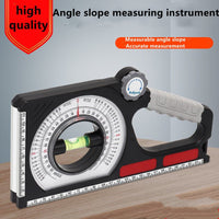 Thumbnail for Achieve precise measurements with the high-precision, multi-function Slope Ruler Magnetic Level Measuring Instrument. - InspiredGrabs.com