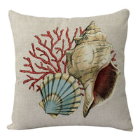 Thumbnail for Cushion Covers Sea Turtle Printed Throw Pillow Cases for Home Decor Sofa Chair Seat - InspiredGrabs.com