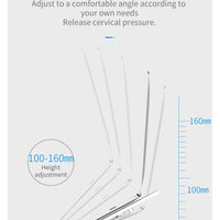 Thumbnail for Adjustable Non-slip Laptop Stand Support Holder Base Riser 6 Gears Height Notebook Cooling Stand Portable for 11-17 inch Tablet - InspiredGrabs.com