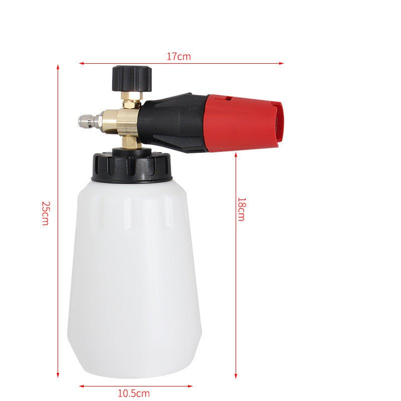 Blast away dirt and grime with our high-pressure foam spray pot. - InspiredGrabs.com