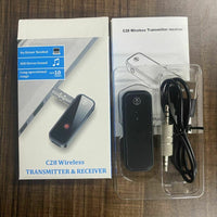 Thumbnail for Bluetooth 5.0 2in One Transmitter Receiver Car Wireless Audio Adapter USB 3.5mm Aux - InspiredGrabs.com