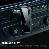 Thumbnail for Bluetooth 5.0 2in One Transmitter Receiver Car Wireless Audio Adapter USB 3.5mm Aux - InspiredGrabs.com