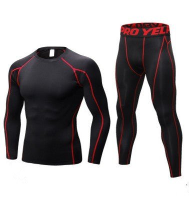 Boost Your Fitness with the Ultimate Men's Compression Training Suit. - InspiredGrabs.com