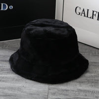 Thumbnail for British Women's Curled Soft Plush Solid Color Hat - InspiredGrabs.com