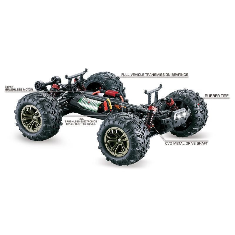 Brushless New Product 4WD Remote Control Car Toys - InspiredGrabs.com