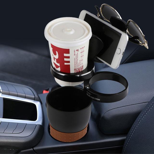 Car Cup Holders Car-styling Car Truck Drink Water Cup Bottle Can Holder Door Mount Stand ABS Rubber Drinks Holders - InspiredGrabs.com