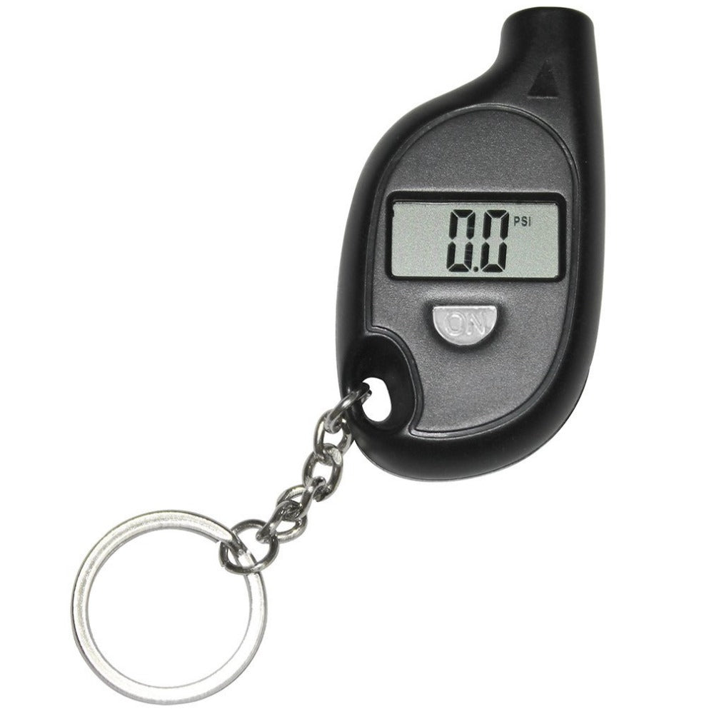 Compact and convenient tire pressure gauge for your keychain - InspiredGrabs.com