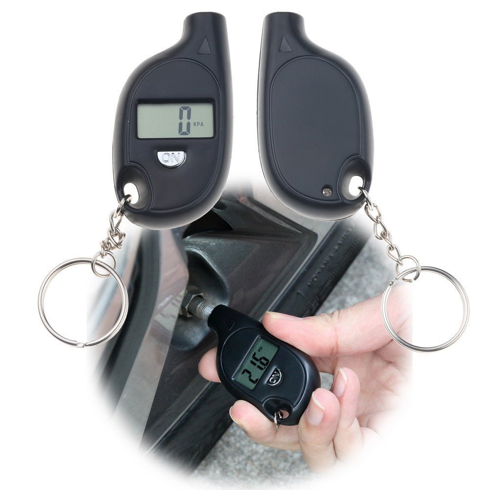 Compact and convenient tire pressure gauge for your keychain - InspiredGrabs.com