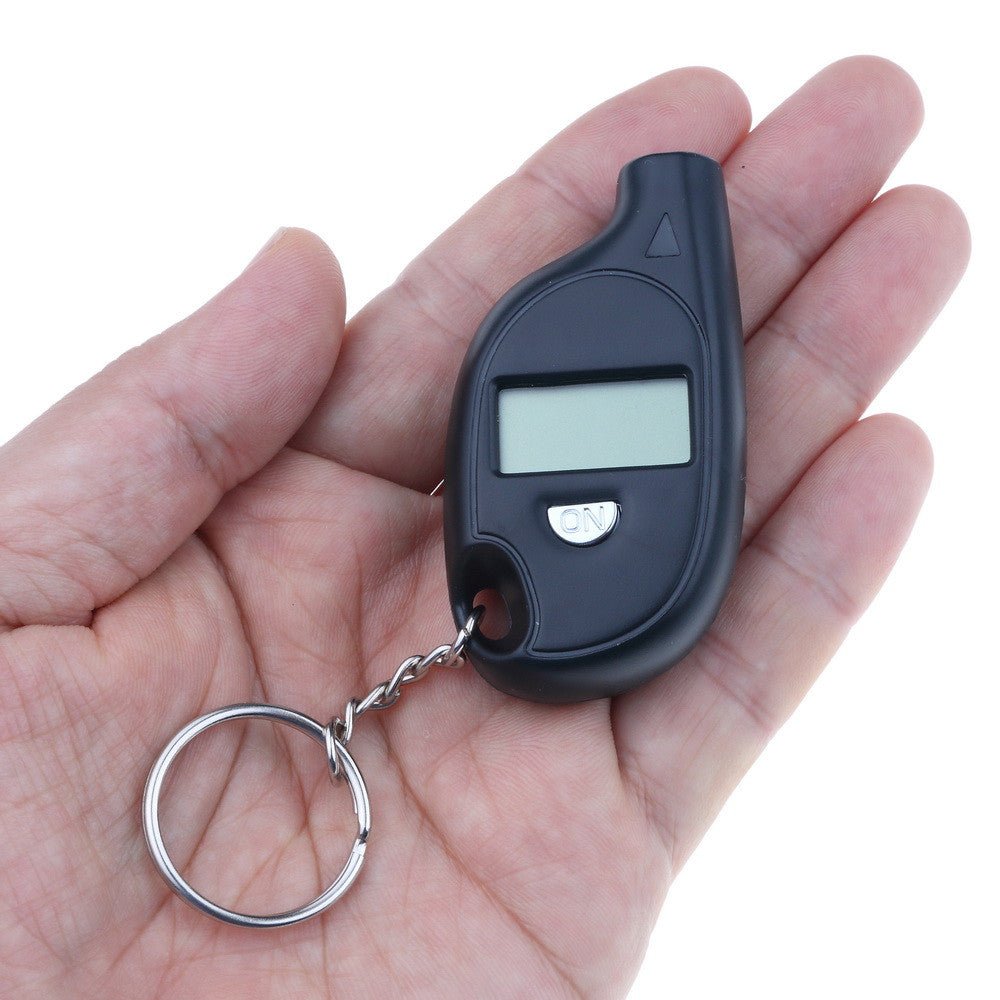 Compact and convenient tire pressure gauge for your keychain - InspiredGrabs.com