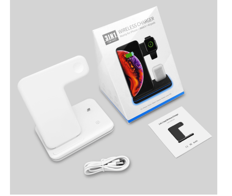 Convenience and Versatility with Our 3-in-1 Wireless Charger - InspiredGrabs.com