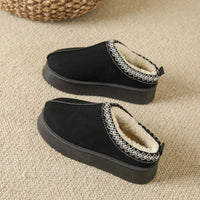 Thumbnail for Cozy and Stylish: Baotou Plush Half Slippers for Women - Perfect for Home or Outdoors! - InspiredGrabs.com