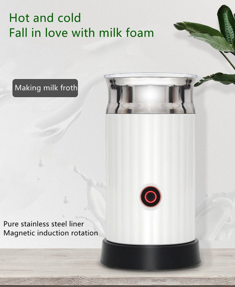 Create barista-quality lattes at home with our milk frother and electric milk heater. - InspiredGrabs.com