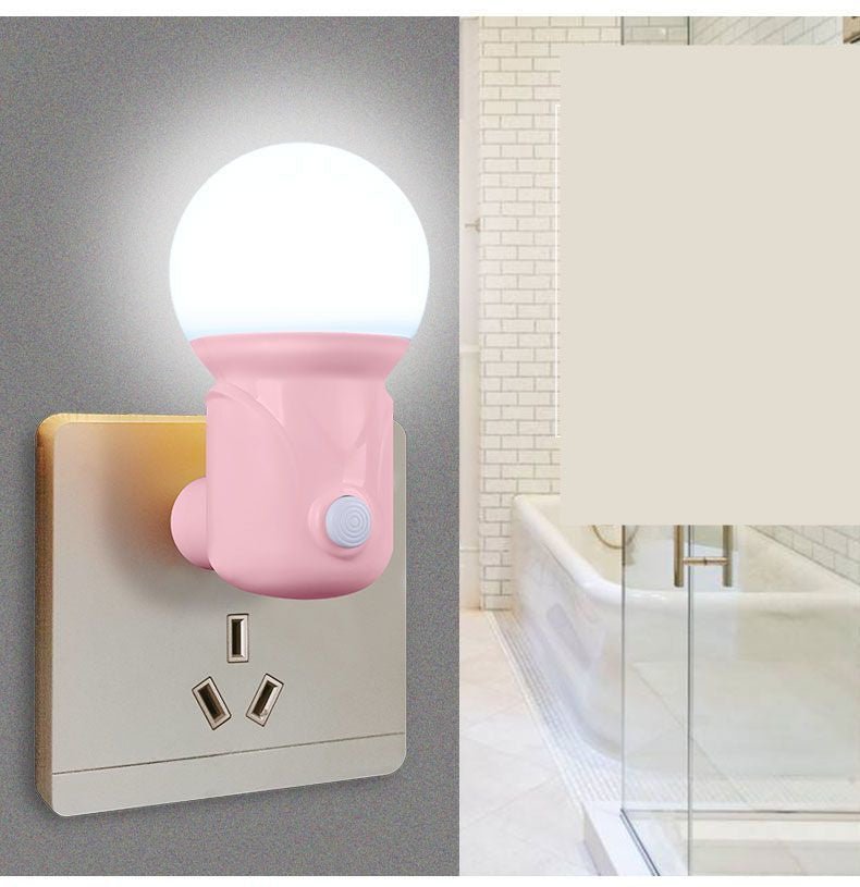 Dimmable Energy-saving Plug-in Night Light with Switch - InspiredGrabs.com