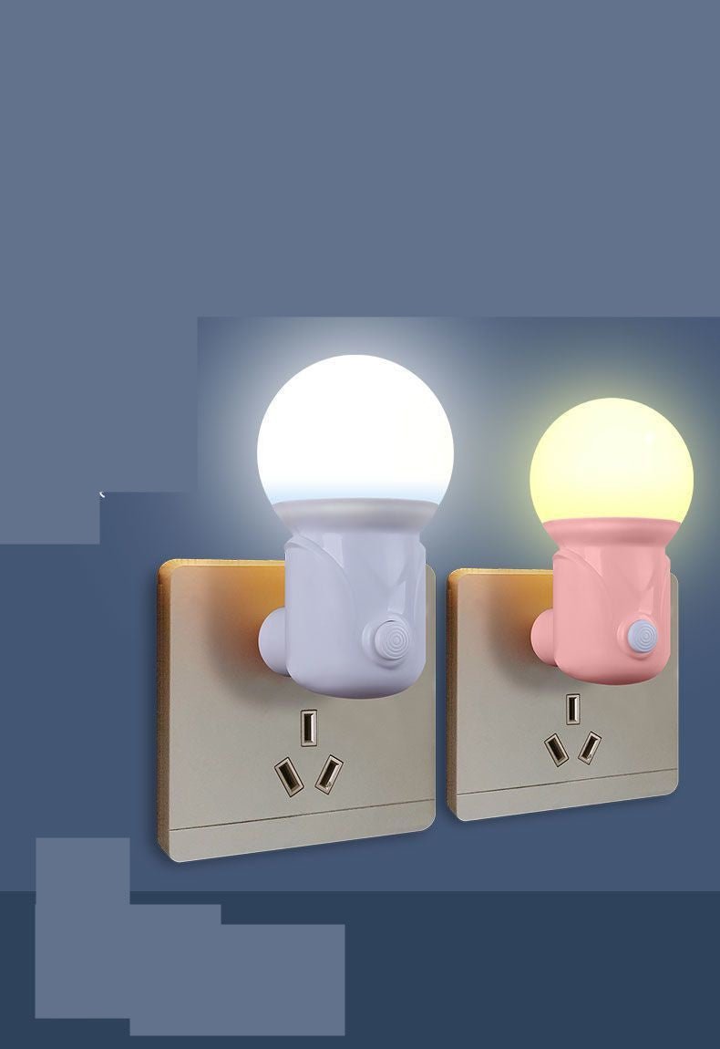 Dimmable Energy-saving Plug-in Night Light with Switch - InspiredGrabs.com