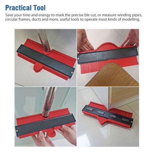 Contour Gauge Saker Duplicator Profile Copy Shape Measuring Tool Contour Gauge Duplicator Profile Copy Shape Measuring Ruler Tool - InspiredGrabs.com