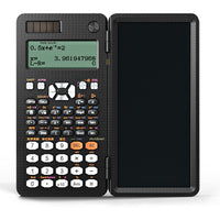 Thumbnail for Dual-Function Foldable Scientific Calculator with Handwriting Tablet - Desktop Learning Tool - InspiredGrabs.com