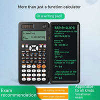 Thumbnail for Dual-Function Foldable Scientific Calculator with Handwriting Tablet - Desktop Learning Tool - InspiredGrabs.com