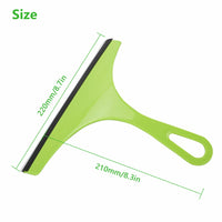 Thumbnail for 3X Glass Window Wiper Cleaner Squeegee Shower Screen Mirror Home Car Blade Brush Simple Green Car Glass Window Cleaner Wiper Cleaner Household Cleaning Brush Window Cleaning Tools - InspiredGrabs.com