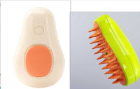 Thumbnail for Electric Avocado-Shaped Pet Grooming Brush with Self-Cleaning and Steam Spray Features for Cats and Dogs - Ideal for Massage and Grooming - InspiredGrabs.com