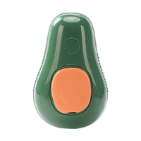 Thumbnail for Electric Avocado-Shaped Pet Grooming Brush with Self-Cleaning and Steam Spray Features for Cats and Dogs - Ideal for Massage and Grooming - InspiredGrabs.com