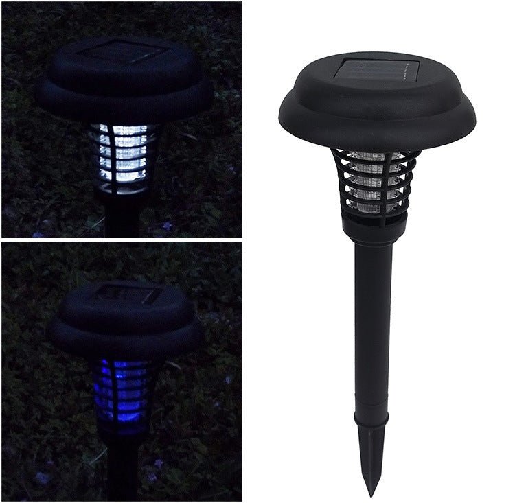 Eliminate pesky bugs with our Solar LED Rechargeable Anti-Mosquito Lamp! - InspiredGrabs.com