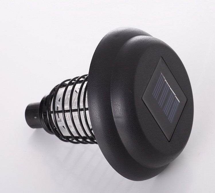 Eliminate pesky bugs with our Solar LED Rechargeable Anti-Mosquito Lamp! - InspiredGrabs.com