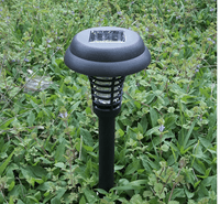 Thumbnail for Eliminate pesky bugs with our Solar LED Rechargeable Anti-Mosquito Lamp! - InspiredGrabs.com