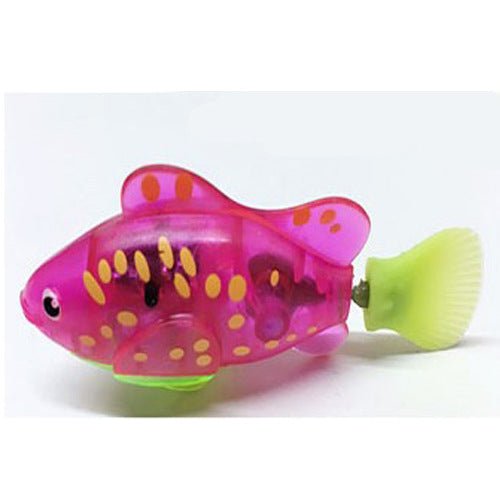 Cat Interactive Electric Fish Water Toy for Indoor Play Swimming Robot Fish Toys for Cat Dog Pet Baby Swimmer Bath Robofish Toys - InspiredGrabs.com