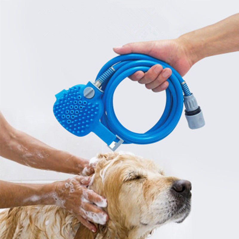 New Pet Bathing Tool Comfortable Massager Shower Tool Cleaning Washing Bath Sprayers Dog Brush Pet Supplies - InspiredGrabs.com