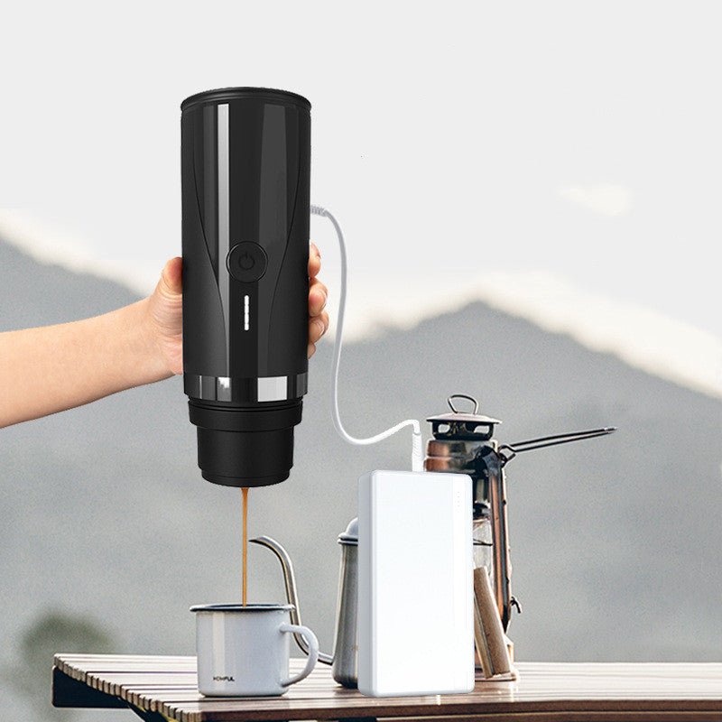"Experience the Perfect Cup of Coffee Anywhere with Our Outdoor Portable Coffee Machine" - InspiredGrabs.com